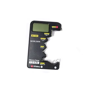 BT189 Mini Digital Battery Tester with LCD for 9V AA AAA Button and 1.5V Batteries