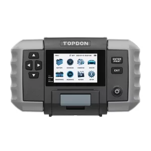BT600 Plus Multi-Type Resistance Testing Car Battery Tester with Thermal Printout 6V 12V 24V