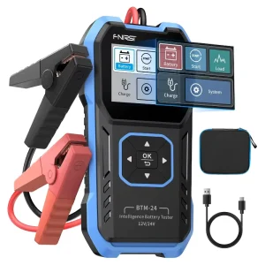 BTM-24 Automotive Battery Tester for Electric Vehicle Battery Life, Capacity, Voltage, and Energy 12V/24V