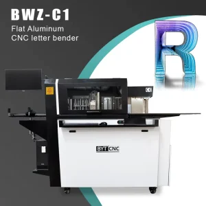 BYTCNC Advertising Widely Automatic 3d Channel Letter Bender signs Making Channel Letter Bending Machine
