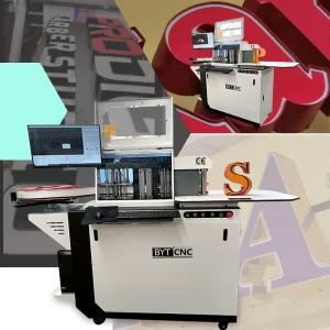 BYTCNC Automatic Channel Letter Bending Machine 3D Letter Bender