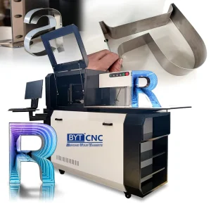 BYTCNC Channel Letter Automatic Bending Machine Multifunctional Channel Letter Bending Stainless Steel Letter Bender Machine