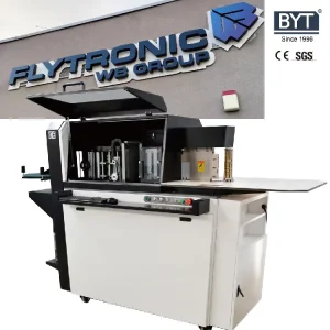 BYTCNC Steel Plate Channel Letter Bending Machine for Making Sign Board BWZ C1