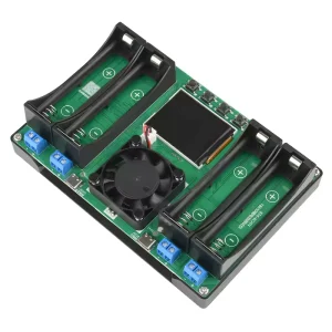 Battery Tester LCD Display Universal Battery Checker Analyzer Charger for 18650 Batteries 4 Channel Internal Resistance Tester