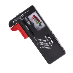 Battery Tester Universal Battery Checker Small Battery Testers for AAA AA C D 9V 1.5V Button Cell Model BT 168