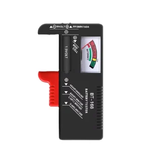 Battery Tester Universal Battery Checker Small Battery Testers for AAA AA C D 9V 1.5V Button Cell Model BT 168