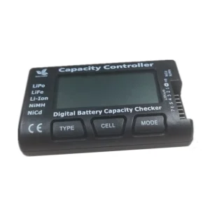 Battery Voltage Tester RC Meter 7 Digital Battery Capacity Checker for LiPo LiFe Li-Ion NiCd NiMH