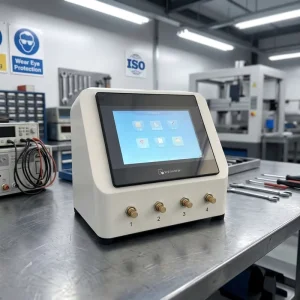Bearing Steel Box 4 Channel Air Gauging Machine High Accuracy Inner Outer Diameter Measuring