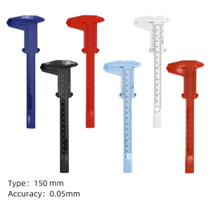 Beauty Stencils Gauge Student Permanent Precision Microblading MINI Measuring Tool Plastic Ruler Tattoo Caliper Vernier Eyebrow