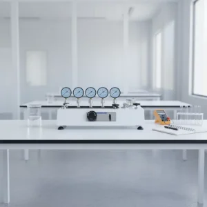 Bench Top Pressure Comparator Calibration Instrument with Hydraulic Pressure Gauge