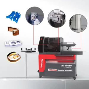 Better Than Imagine Accutek ATMINI Fuji Servo Acrylic Letter Bender CNC Channel Letter Bending Machine