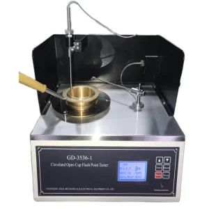 Bitumen Cleveland Open Cup COC Flash Point Tester ASTM D92