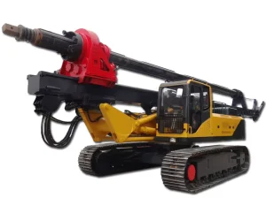 Bore Pile Machine 30 Meter Depth Hydraulic Excavation Rotary Drilling Rig Lock Rod Rotary Drilling Rig Machine