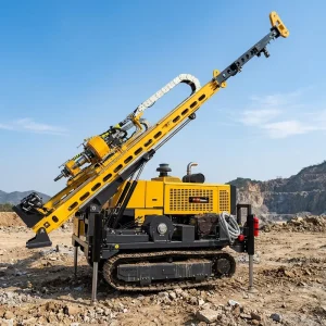 Borehole Drilling Machine 1200m 2000m Hydraulic Drilling Machine Drilling Rig with Mud Pump