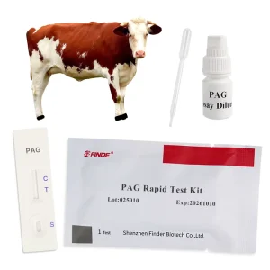 Bovine Early Pregnancy Diagnostic Kit PAG Rapid Test Strips for Dairy Cows Whole Blood Veterinary Farm Use