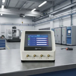 Box Type Bench Top Digital Pneumatic Measuring Instrument Air Gauge Display Unit Multi Channel