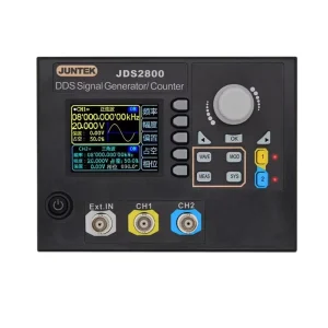Bssy Jds2800 15/40/60mhz Digital Dual Channel DDS Function Signal Generator Frequency Meter Counter Sweeper Pulse Noise
