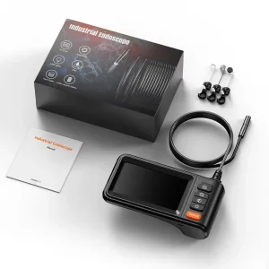 C21 M Professional Waterproof Pipe Sewer AV Borescope Automotive Repair Tool Rigid 4.3Inch Industrial Inspect Scope Endoscope