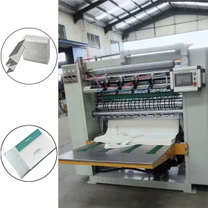 CE Certified N Fold Tissue Paper Napkin Paper Folding Converting Making Machine with Energy Saving Roots Vacuum Pump