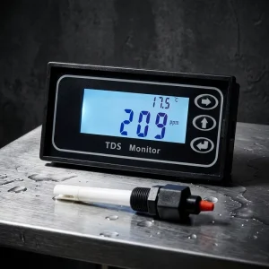 CE ISO9001 RoHS Certified ROC CCT 3320V Industrial Conductivity Monitor Auto TDS Conversion ATC Isolated 4 20mA Single Relay 96