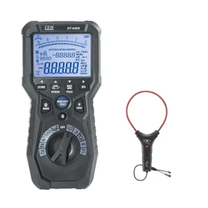 CEM DT 6505 True RMS Multimeter Insulation Tester & High Resolution Low Ohm Meter Product Category Resistance Meters