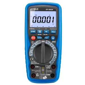 CEM DT 9929 Professional Portable Industrial Digital Multimeter True RMS 1000V 10A 20MHz Bandwidth 9999 Reading Memories