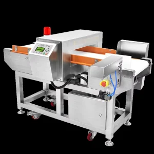 CHAOQIANG CQ 818 Industrial Food Metal Detector Machine SUS 304 Stainless Steel IP55 Rated for Dry Wet Food Packaging Processing