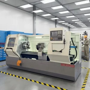 CK6163 Heavy Duty Horizontal CNC Lathe High Rigid Metal Turning Machine