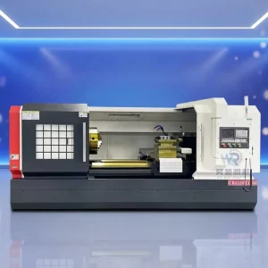 CK6180 1000 3000 4000 New Type CNC Lathe Mitsubishi Control Automatic Flat Bed 4 6 8 Station Turret GSK Fanuc 220V