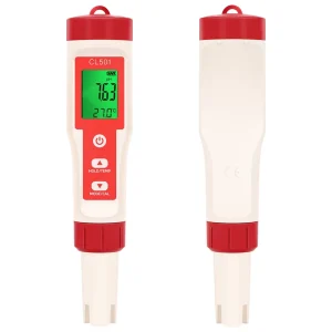 CL501 Digital Soil pH Meter Water Quality Tester PH CL ORP H2 TMP for Kit PPM Detector