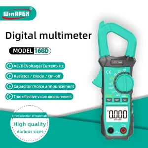 CM168D Clamp Meters CAT IV 600V AC/DC 1000V Auto Range True RMS NCV Measurement High Precision Digital Clamp Meter