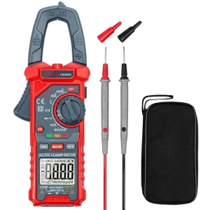 CM4K0R Digital Clamp Meter Multimeter 4000 Count Auto Ranging AC DC Amp Voltage Current Tester NCV Backlight Measures Resistance