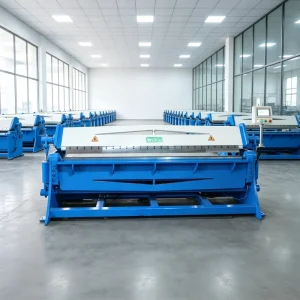CNC 2500mm Stainless Steel Aluminum Carbon Steel Sheet Metal Bending Folding Machine Semi Automatic 0 4mm Thickness Easy Operate
