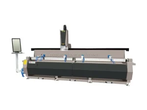 CNC 3000 Reliable China Horizontal Heavy Duty Aluminum Drilling and Milling Machine for Windows and Doors Making