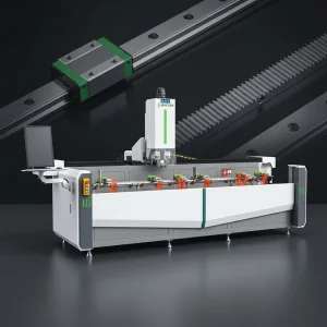 CNC Double Spindle Drilling Milling Machine for Aluminum Profile 3000mm