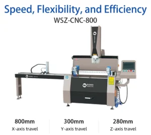 CNC Drilling Milling Machine for Aluminum UPVC PVC Window Door Engine MCGS PLC Control Infrared Positioning Automatic Processing