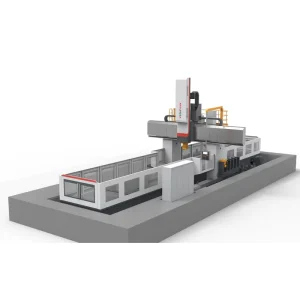 CNC Gantry Milling Machine XKG2430 Fanuc Control Heavy Duty High-Accuracy Automatic Steel Milling Center Universal
