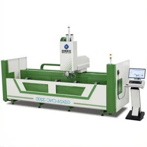 CNC High-Accuracy Automatic Tool Change Drilling Milling Machine for UPVC PVC Aluminum 3200mm X-axis Travel 3500kg