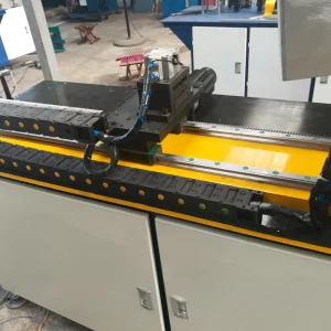 CNC PLC Drilling & Milling Machine Metal Pipe Straightening Blanking Machine Air Conditioner Two Unit ISO Certified Huixinda