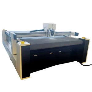 CNC PLC Oscillating Knife Cutter Neoprene Diving Suit Fabric Inflatable Outdoor Tent Oxford Cloth Multi-Layer Automatic Cutting