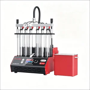 CNC603 LITE Aluminum Alloy Semi-Automatic Fuel Injector Cleaner Tank for Diesel Common Rail Injectors