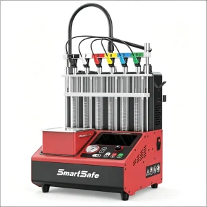 CNC605+ Ultrasonic GDI PIEZO Fuel Injector Cleaner and Tester Aluminum Alloy Auto Equipment for Diesel Common Rail