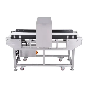 CQ 808 Factory Production Line Conveyor Belt Industrial Food Metal Detector with Fast detection SUS201 Material IP55 Rating