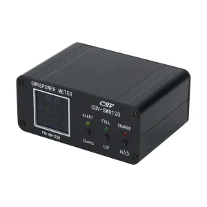 CQV SWR120 Digital SWR and Power Meter 1.8MHz 54MHz Colour LCD Display with Type C Interface Energy Meters
