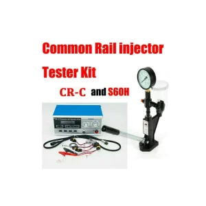 CR C & S60H Diesel Common Rail Injector and Nozzle Tester for Benz with Ethernet and USB Connectivity