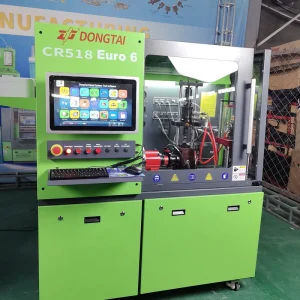 CR518 Euro 6 Common Rail Injector Tester & Diesel Fuel Pump for Bench with AHE Dynamic Stroke Measurement