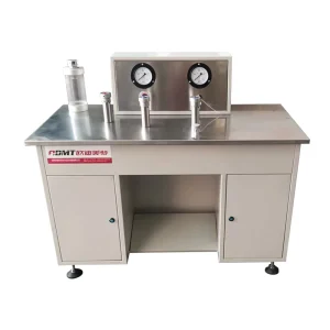 Calibration Stand for Liquid Testing Pressure Gauges with an Accuracy of 0.4 Class