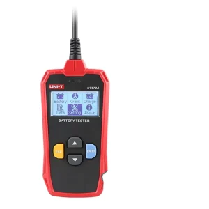 Car Battery Tester 12V 24V DC Charger Analyzer UT673A UT675A Capacity Load Tester Cranking System Test 40-2000CCA