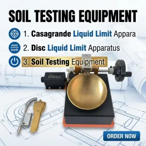 Casagrande Liquid Plastic Limit Apparatus Soil Atterberg Liquid Limit Tester Lab Equipment