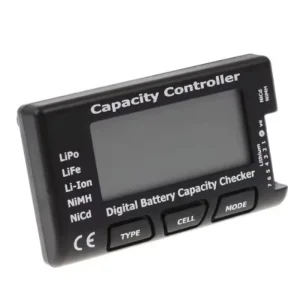 CellMeter 7 Digital Battery Capacity Detector LiPo LiFe Li ion Nicd NiMH Voltage Tester for RC Best in Class Battery Testers